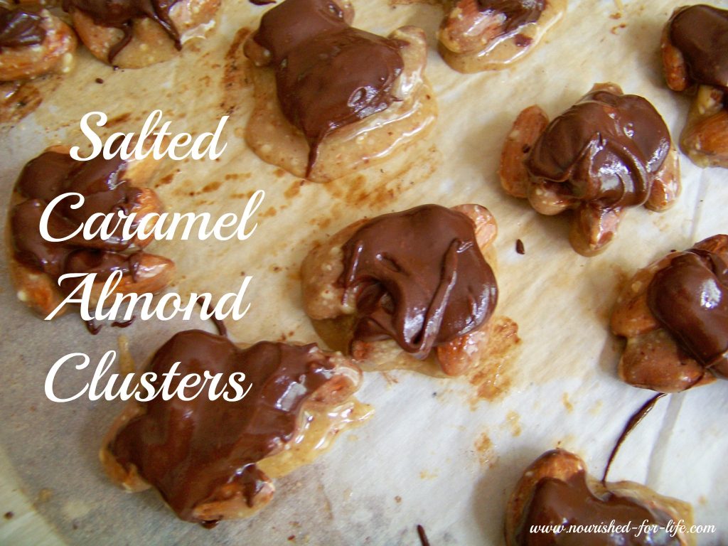 Salted Caramel Almond Clusters