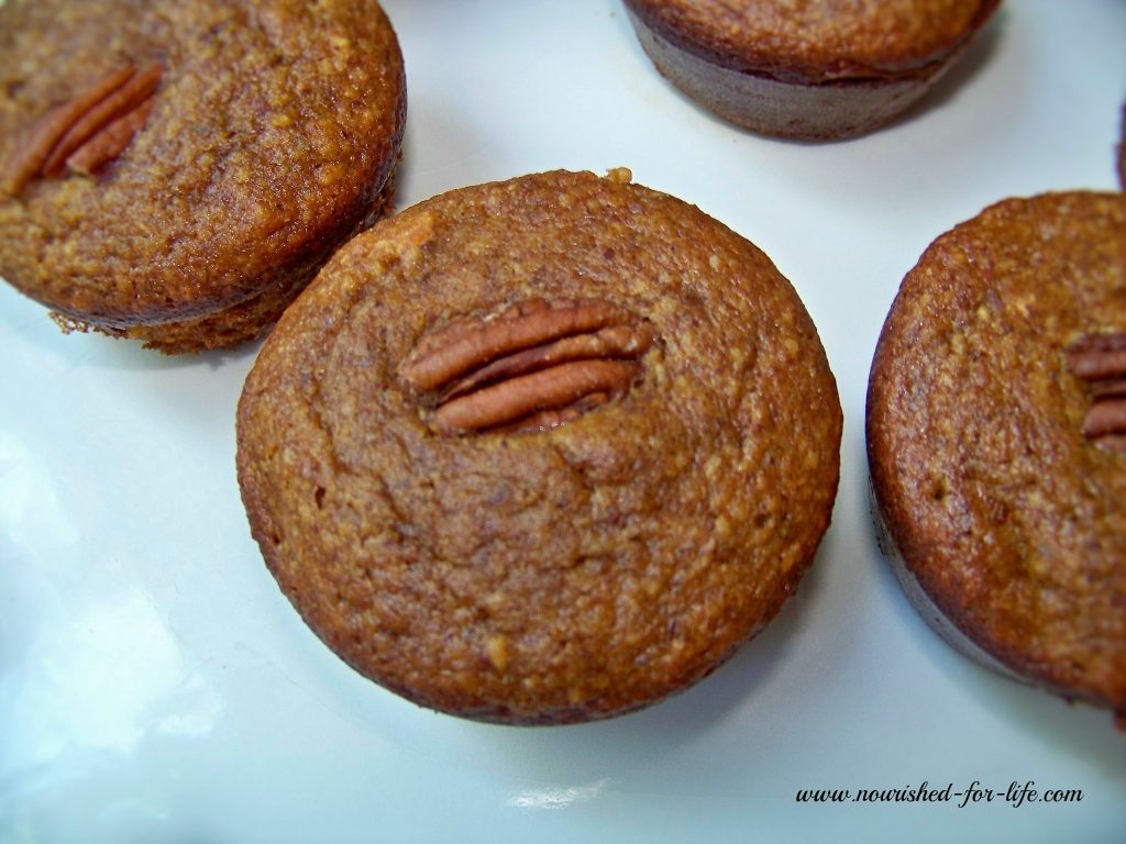 Maple Pecan Pumpkin Spice Muffins 