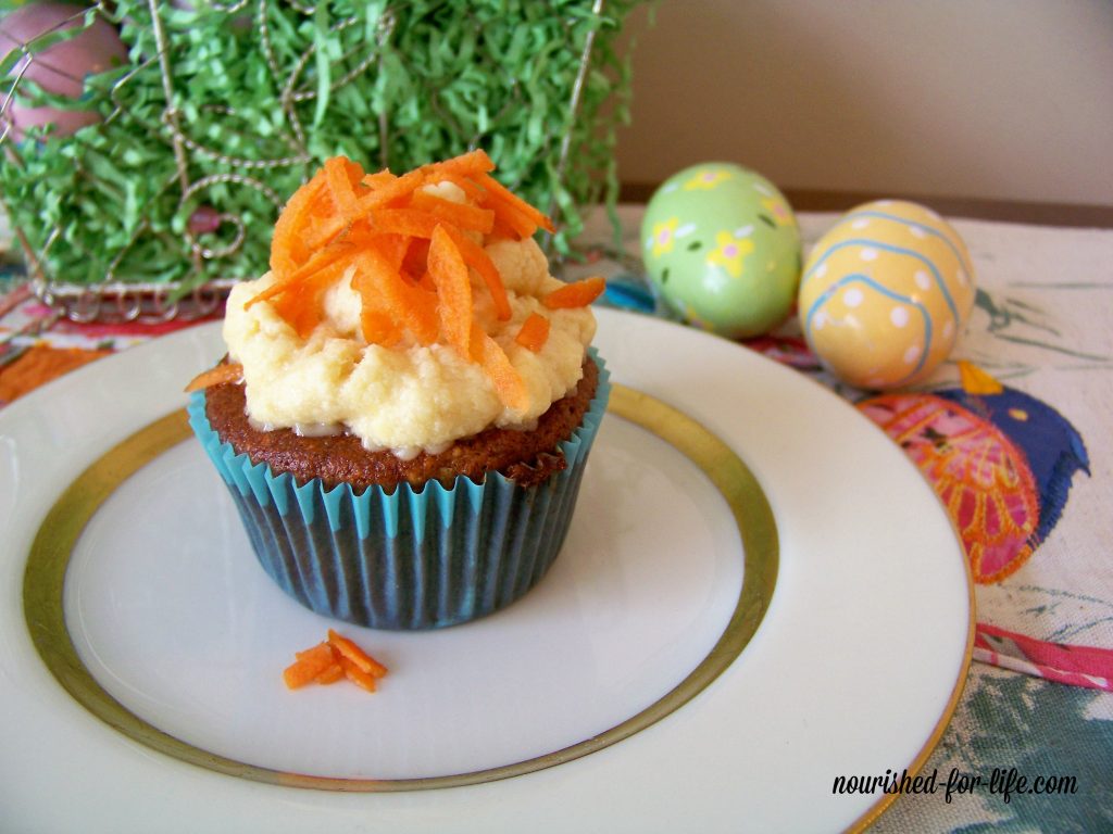 Paleo Carrot Cupcakes