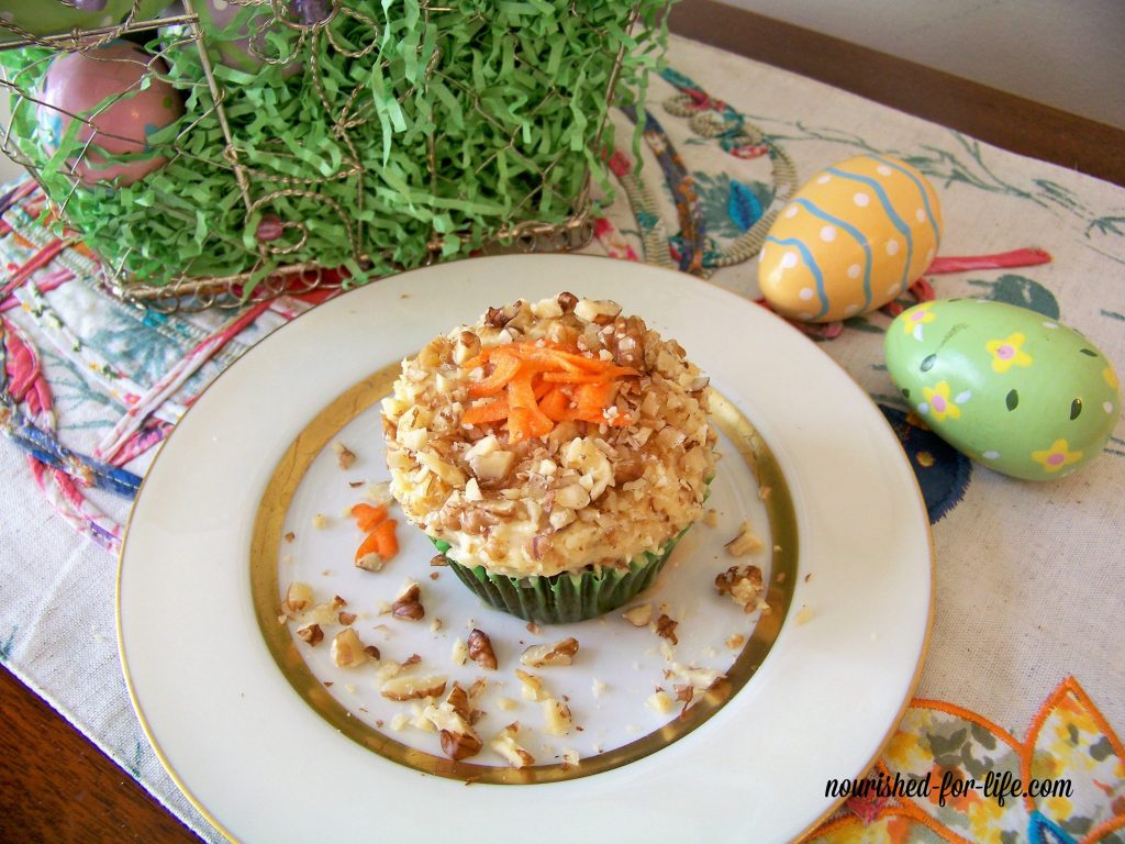 Paleo Carrot Cupcakes