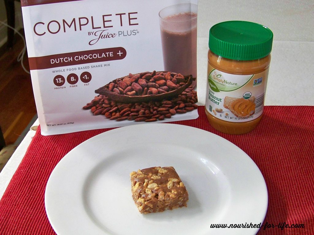 Chocolate Crisp Rice Protein Treats